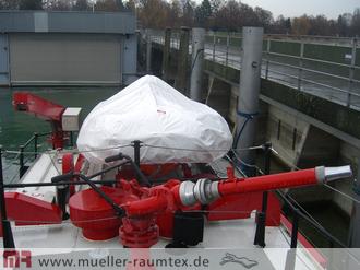 Persenning Schlauchboot Feuerwehr