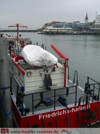 Persenning Schlauchboot Feuerwehr