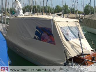 Sonnensegel Segelboot